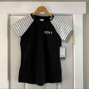 Roxy Short Sleeve Rash Guard UPF 50